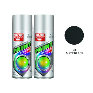 PINTURA SPRAY VESLEE NEGRO MATE