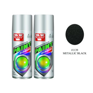 PINTURA SPRAY VESLEE NEGRO METALICO