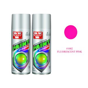 PINTURA SPRAY VESLEE FLUORESCENTE ROSADO