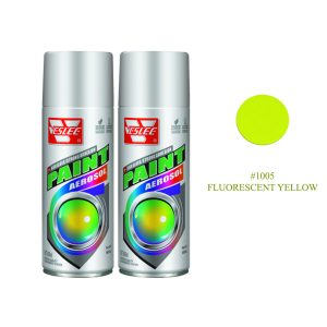PINTURA SPRAY VESLEE FLUORESCENTE AMARILLO