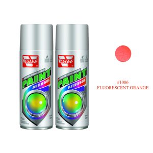 PINTURA SPRAY VESLEE FLUORESCENTE NARANJA