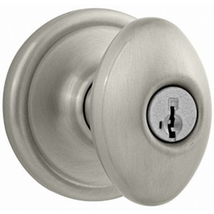 ZC/CERRADURA KWIKSET LAUREL C/LLAVE SAT 97402-568