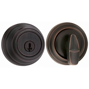 ZC/CERROJO KWIKSET SENCILLO VENETIAN BRONZE