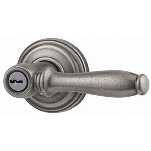 ZC/CERRADURA KWIKSET ASHFIELD C/LLAVE PEWTER SMT