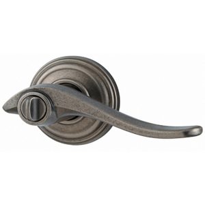 ZC/CERRADURA KWIKSET AVALON S/LLAVE PEWTER