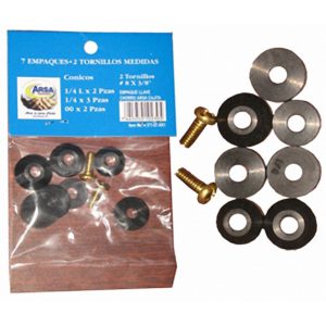 EMPAQUE LLAVE CHORRO ARSA SET 9PZ