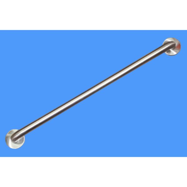 AGARRADERA PASAMANO BAÃ‘O INOX 1 1/4X30"