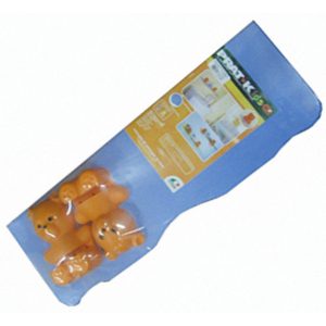 ZC/PRAT-K ESTANTE ESMALTADO KIDS VIOLETA C/OSO NAR