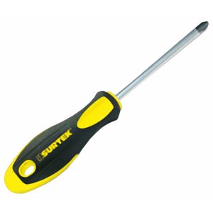 DESATORNILLADOR PHILLIPS SURTEK AMAR-NEGR #2 1/4" X 6"