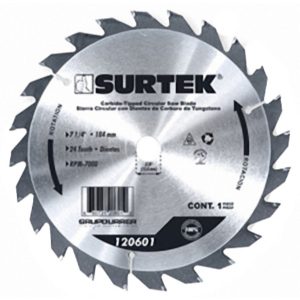 SIERRA CIRCULAR SURTEK CALZADA 7-1/4" 40 DIENTES