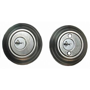 ZC/CERROJO KWIKSET DOBLE ULTRA MAX PEWTER
