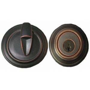 ZC/CERROJO KWIKSET SENCILLO RUSTIC BRONCE