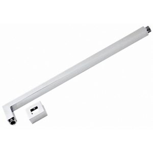 R/PP BRAZO P/ASPERSION CROMO CUADRADO 20"