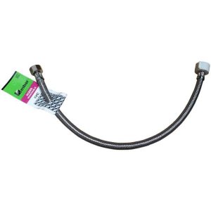 TUBO ABASTO ACERO INOX MIBER APRIETE 1/2X7/8X50CM