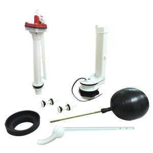 JUEGO ACCESORIOS TANQUE INODORO 4 TORNILLOS
