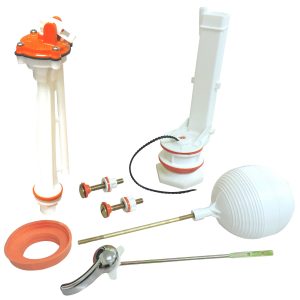 JUEGO ACCESORIOS TANQUE FAMA NARANJA