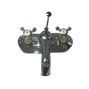ZC/CACHERA MOSAICO LAVAT 4"CROM-ORO CRUZ 20LG4503