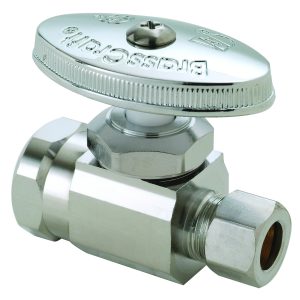 LLAVE CONTROL BRASSCRAFT RECTA USA