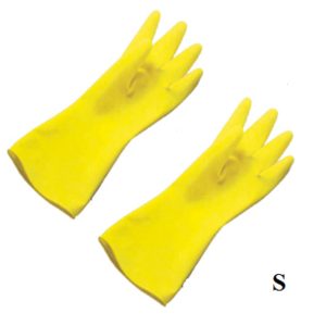 GUANTE HULE DOMESTICO AMARILLO  "S"