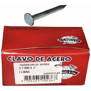TACHUELON GALVANIZADO MEJIA LIBRA