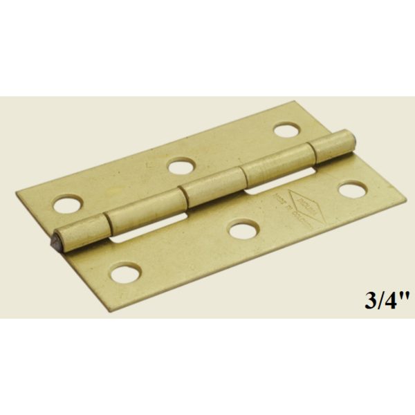 BISAGRA INDUMA DORADA C/TORNILLO 3/4"