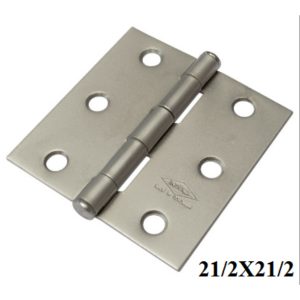 BISAGRA INDUMA HIERRO C/TORNILLO 2-1/2" X 2-1/2"