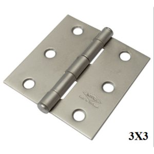 BISAGRA INDUMA HIERRO C/TORNILLO 3 X 3