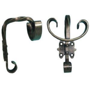 ZC/GANCHO PERCHA AMIG RUSTICO BRONCE A