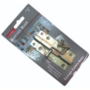 PICAPORTE DORADO METEL BLISTER 2"