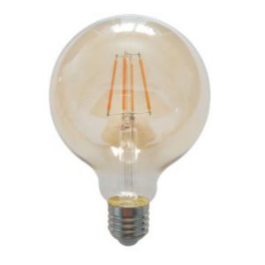 WX/BOMBILLO LED GLOBO FILAM 6W E27 2200K 510LM