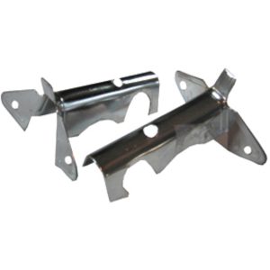ZC/SOPORTE TUBO CROMADO SENCILLO