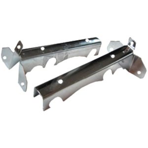 ZC/SOPORTE TUBO CROMADO DOBLE