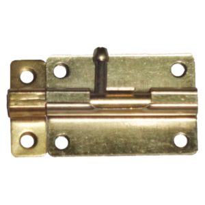 PICAPORTE DORADO CON TORNILLOS