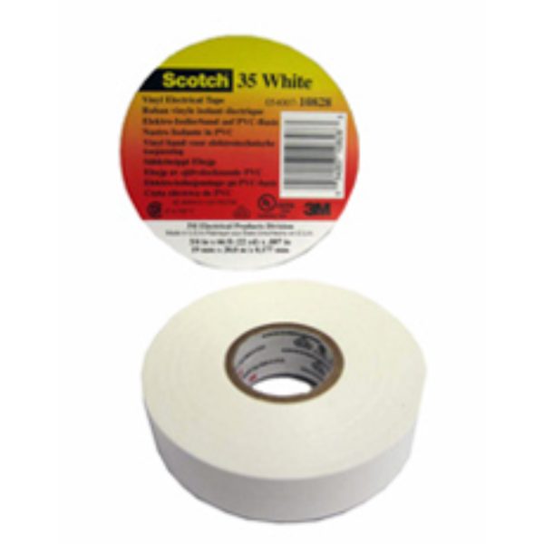 3M TAPE ELECTRICO SCOTCH 35 BLANCO