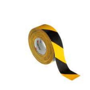 3M CINTA ANTIDESLIZANTE NEGRO/AMARILLO 2X18MT