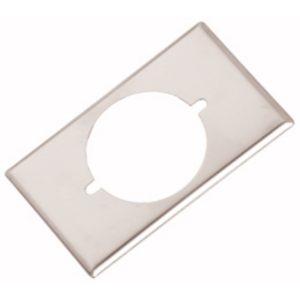 EAGLE PLACA METALICA P/TOMA 50AMP