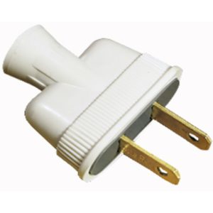 EAGLE ENCHUFE HULE PLANO BLANCO