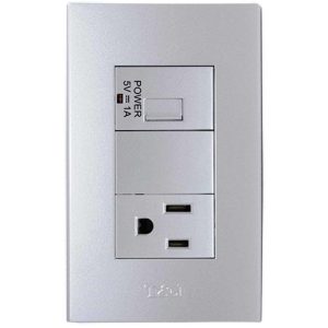 EAGLE TOMA SENCILLO USB 15A