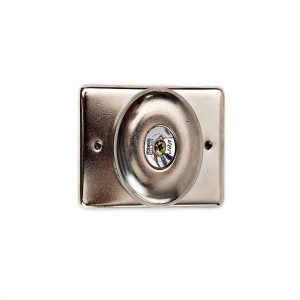 ZC/TIMBRE CROMADO VERA C/PLACA 110/150V