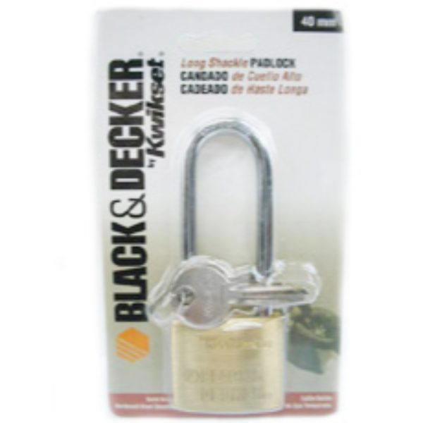 CANDADO B&D STANLEY BRONCE ESPIGA LARGA 40MM