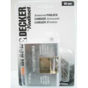 CANDADO B&D SEGURIDAD ACORAZADO 80MM 90250-033