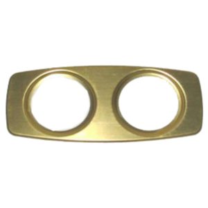 ZC/ESCUDO ALUM DORADO P/CERRADURA PRINC