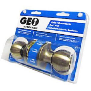 CERRADURA GEO C/SEGURO AB #115BK5
