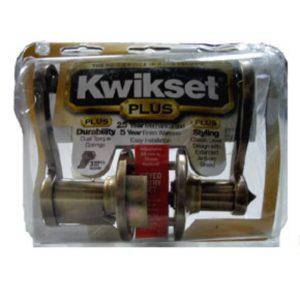 ZC/CERRADURA KWIKSET LIDO C/LLAVE BA MANIJA L50779