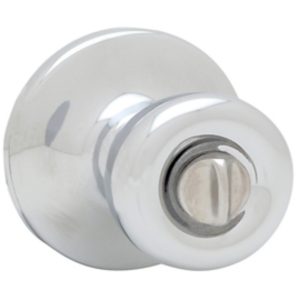 ZC/CERRADURA KWIKSET TYLO C/SEGURO CROMADA