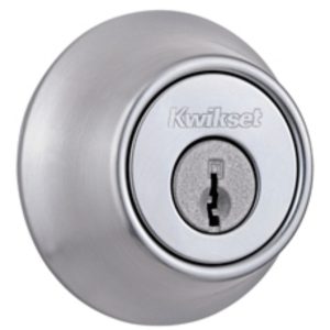 ZC/CERROJO KWIKSET SENCILLO SATINADO L082155