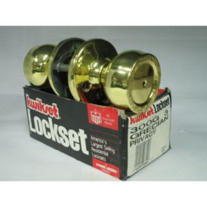 ZC/CERRADURA KWIKSET GRECIAN C/SEGURO DOR L436070