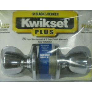ZC/CERRADURA KWIKSET BELAIR C/LLAVE CROM