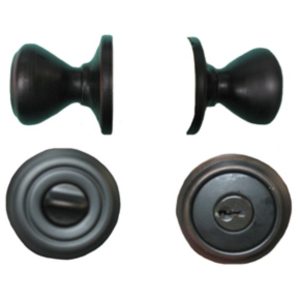 CERRADURA KWIKSET CAMERON C/LLAVE VENECIA BRONZE