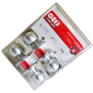CERRADURA GEO COMBO 2PCS SC 128BK26D